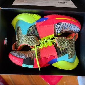 Nike Jordans Why Not Zero 2.0 mens sneakers / camo green / men’s 11 women’s 12.5